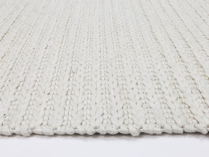 Harlow Cue White Wool Blend Rug