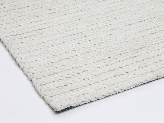 Harlow Cue White Wool Blend Rug