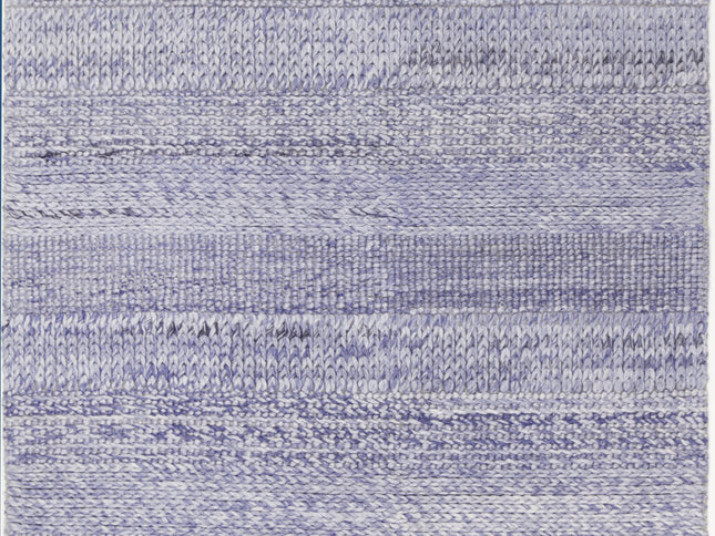 Harlow Grace Blue Wool Blend Rug