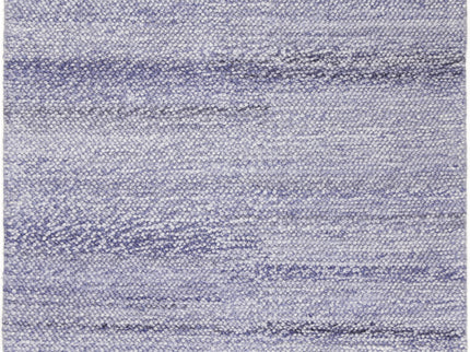 Harlow Loopy Blue Wool Blend Rug