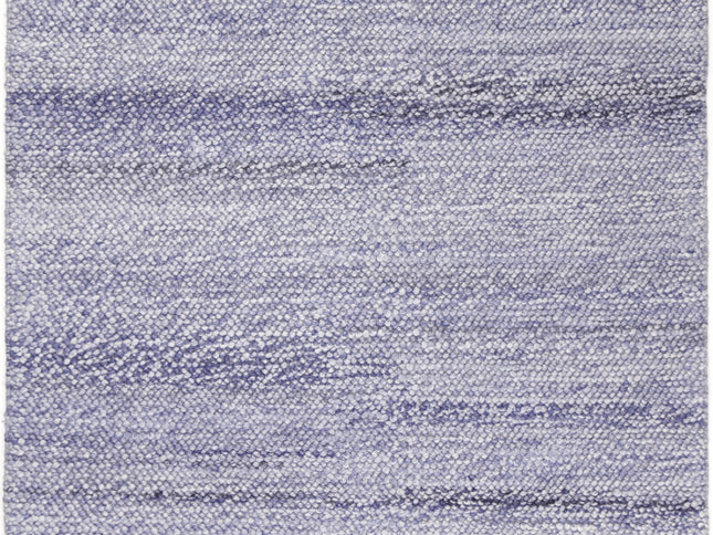 Harlow Loopy Blue Wool Blend Rug