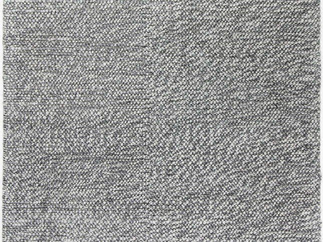 Harlow Loopy Charcoal Wool Blend Rug