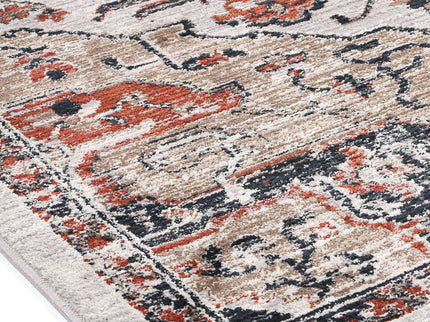Havana Abajo Contemporary Grey & Blue Rug