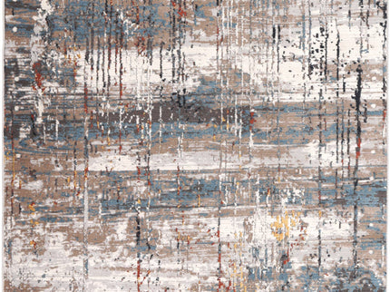 Havana Alquizar Abstract Beige & Grey Rug