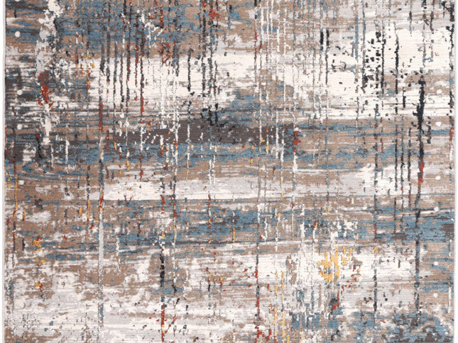 Havana Alquizar Abstract Beige & Grey Rug