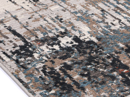 Havana Alquizar Abstract Beige & Grey Rug
