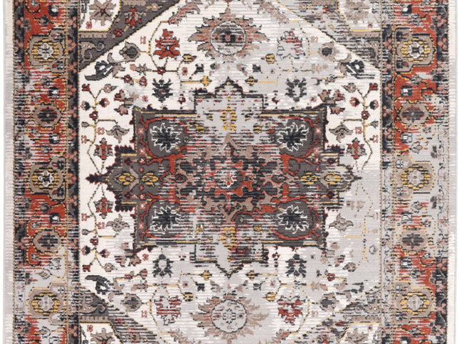Havana Nazareno Transitional Grey & Beige Rug