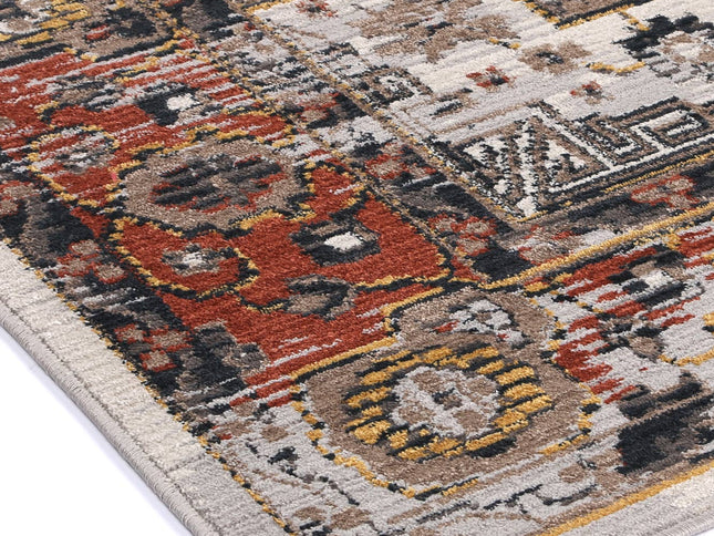 Havana Nazareno Transitional Grey & Beige Rug