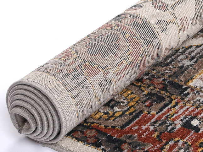 Havana Nazareno Transitional Grey & Beige Rug