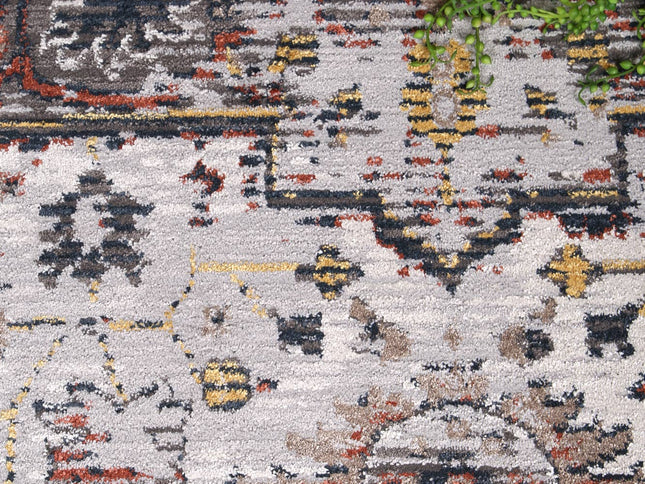 Havana Nazareno Transitional Grey & Beige Rug