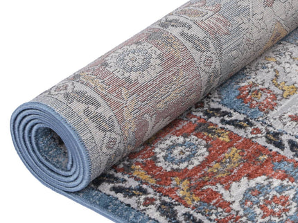 Havana Papian Transitional Charcoal & Blue Rug