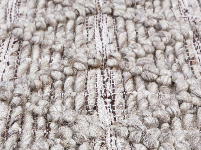 Himalaya Mosaic Tribal Ash Wool Rug