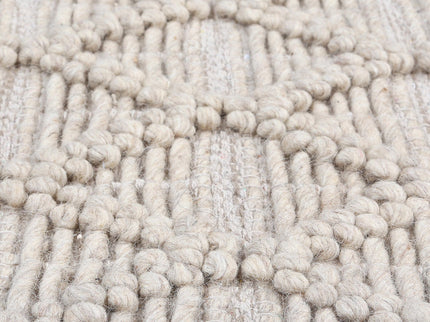 Himalaya Mosaic Tribal Natural Wool Rug