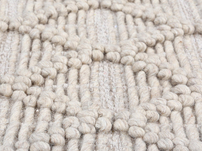 Himalaya Mosaic Tribal Natural Wool Rug