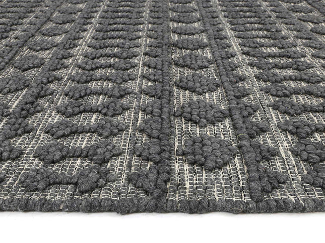 Himalaya Fine Tribal Grey Wool Rug