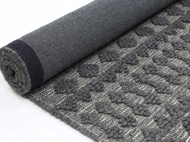 Himalaya Fine Tribal Grey Wool Rug