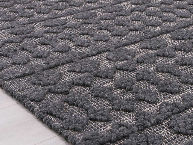 Himalaya Fine Tribal Grey Wool Rug