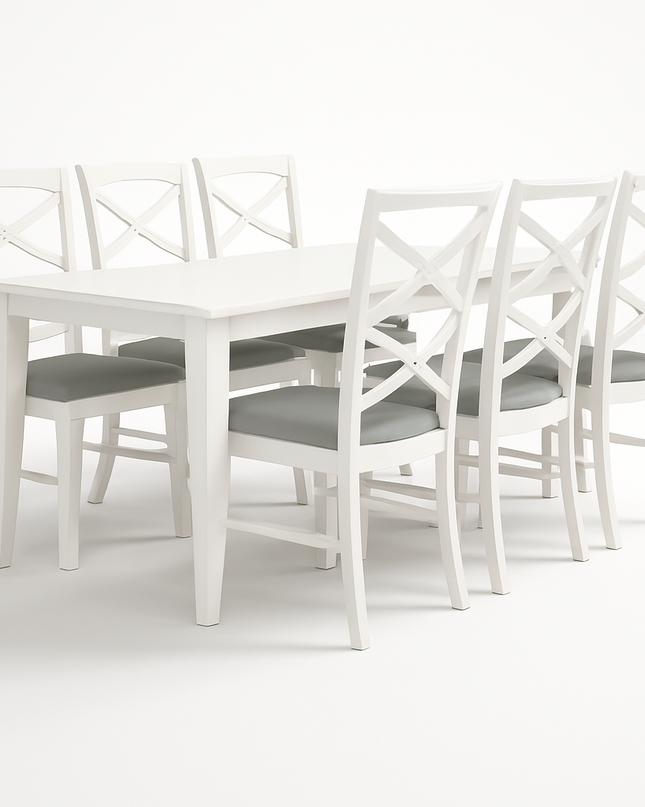 Hampton 7Pce Dining Set 180cm