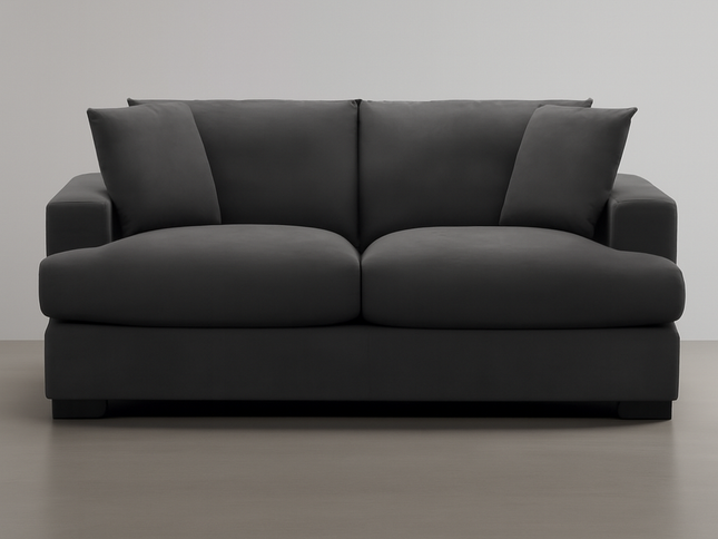 Hasting 2 Seater - Dark Grey