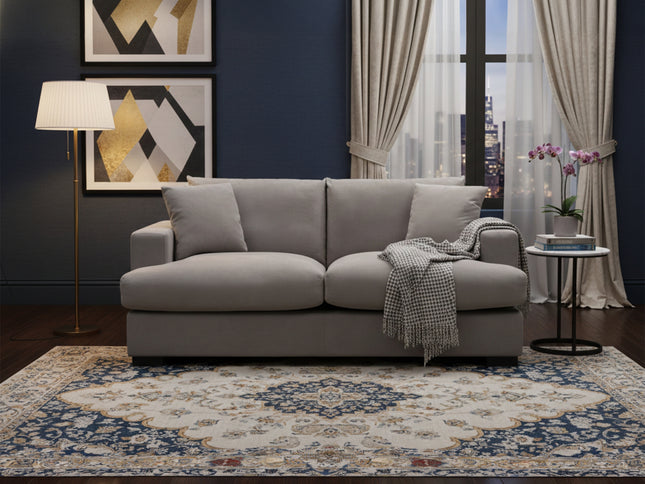 Hasting 2 Seater - Light Grey