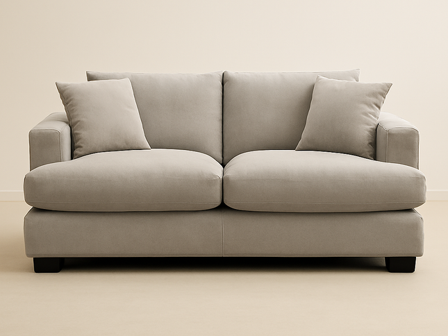 Hasting 2 Seater - Light Grey