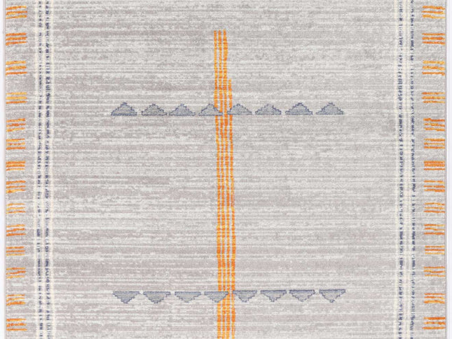 Inca Tumbes Grey Contemporary Rug