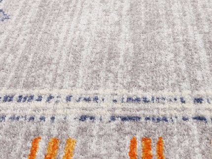Inca Tumbes Grey Contemporary Rug