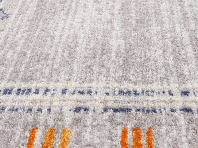 Inca Tumbes Grey Contemporary Rug