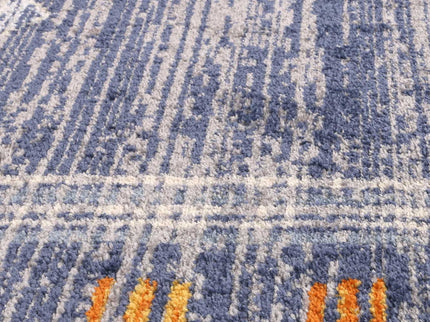 Inca Quito Blue Contemporary Rug