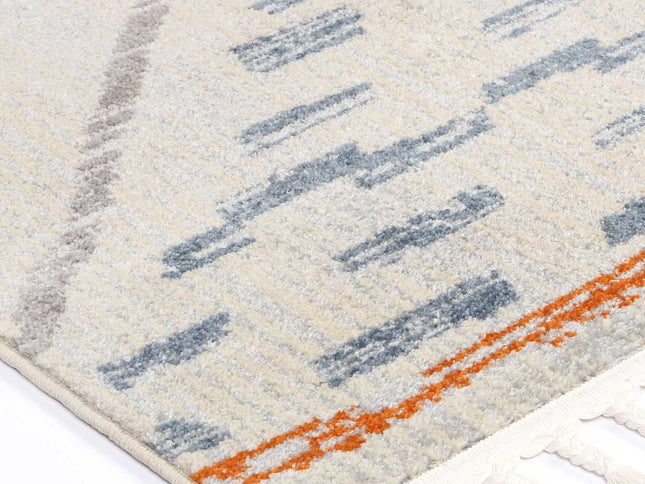 Inca Pica Cream Contemporary Rug