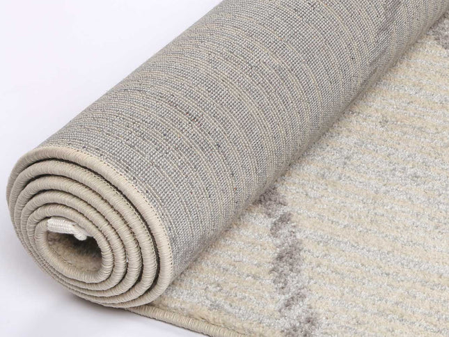 Inca Pica Cream Contemporary Rug