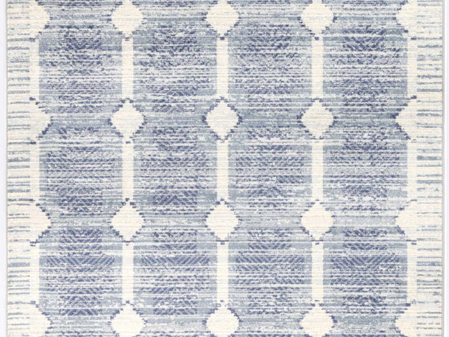 Inca Paria Blue Contemporary Rug