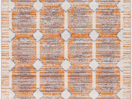 Inca Nasca Rust Contemporary Rug