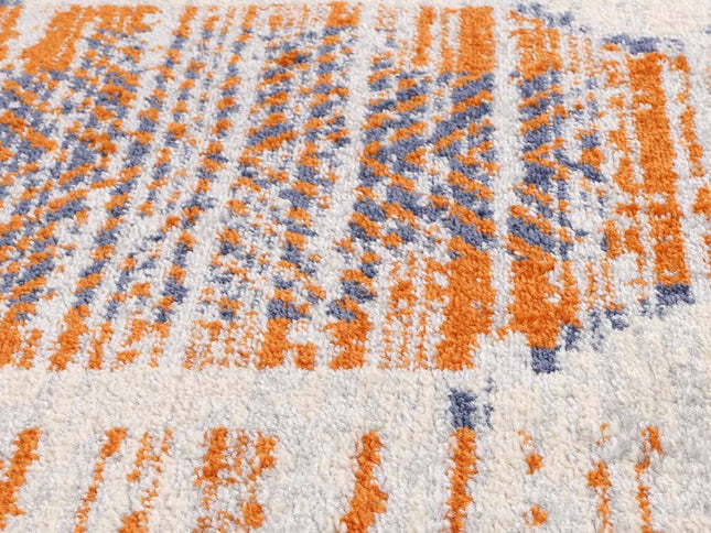 Inca Nasca Rust Contemporary Rug