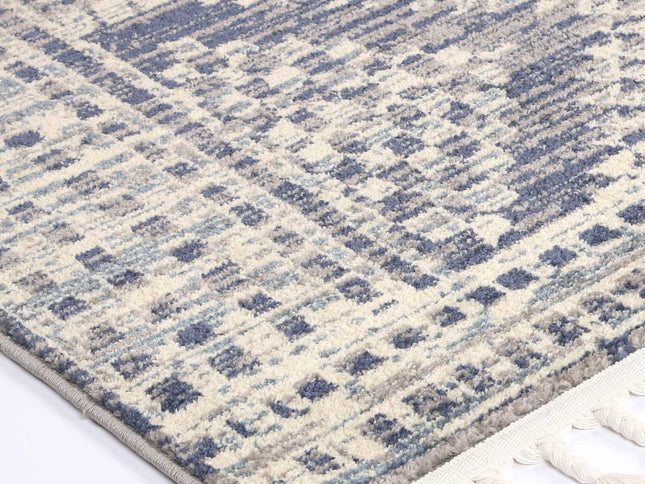 Inca Jauja Blue Contemporary Rug