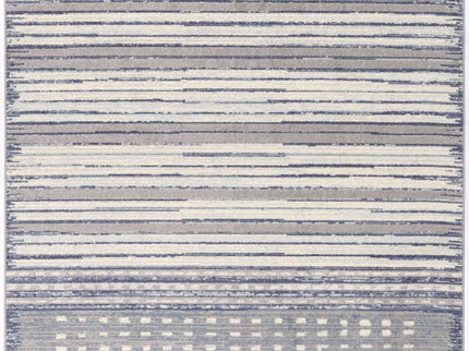 Inca Cajamarca Blue Contemporary Rug