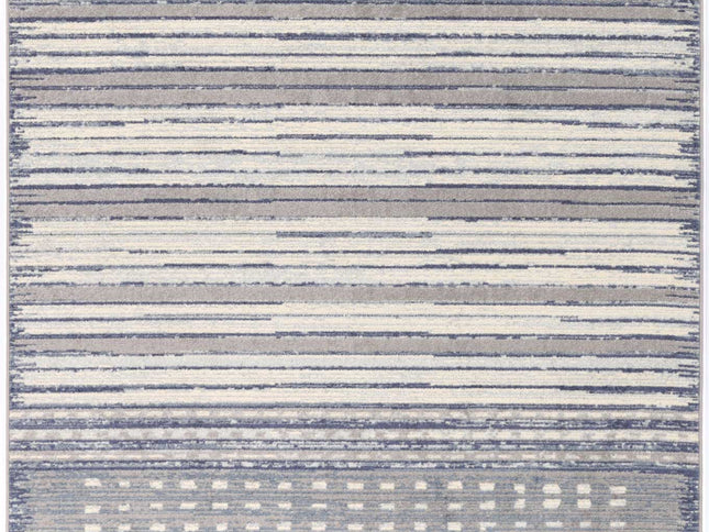 Inca Cajamarca Blue Contemporary Rug