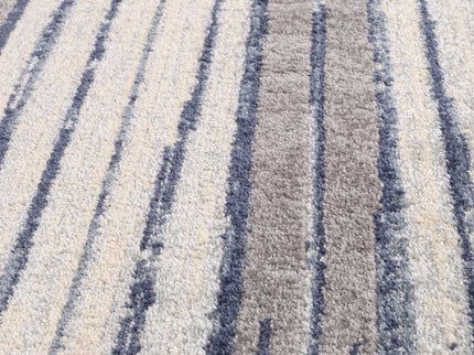 Inca Cajamarca Blue Contemporary Rug