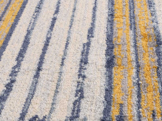 Inca Chuqito Orange Contemporary Rug