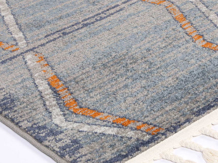 Inca Catarpe Blue Contemporary Rug