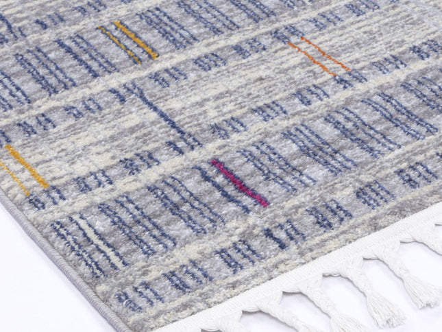 Inca Tilcara Blue Contemporary Rug