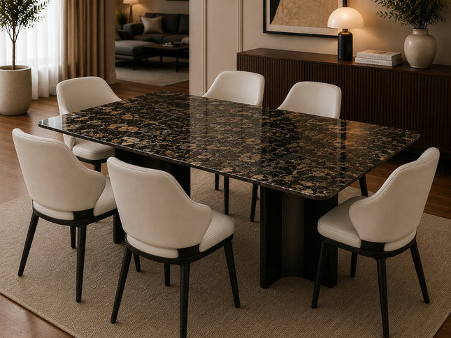 Isla 7Pce Dining Set W/ Barton Chairs