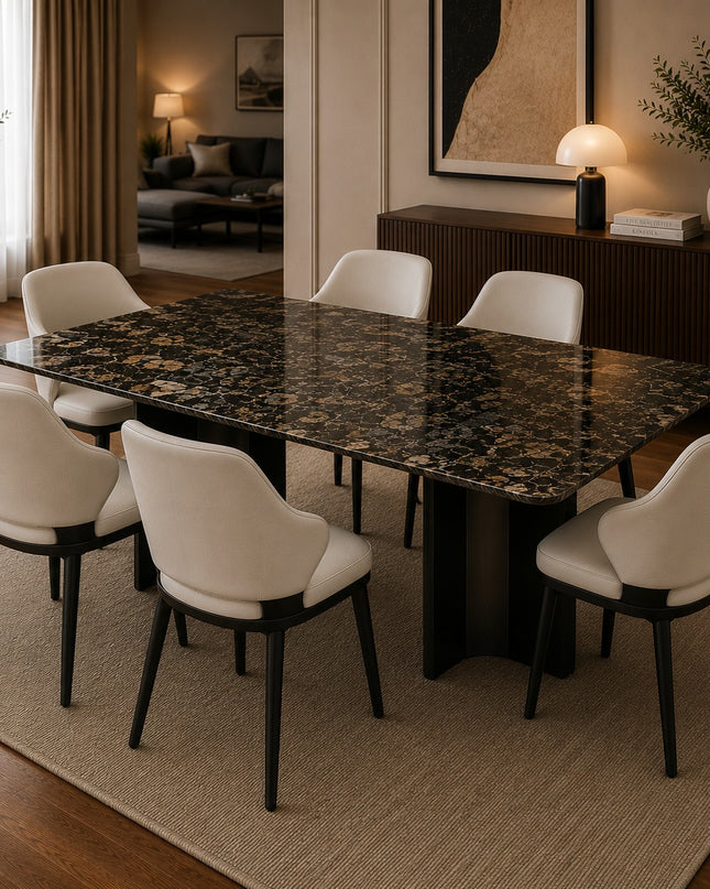 Isla 7Pce Dining Set W/ Barton Chairs
