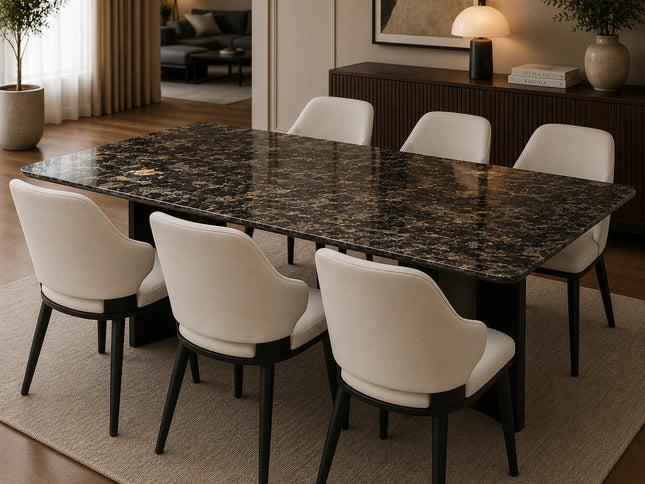 Isla 7Pce Dining Set W/ Barton Chairs