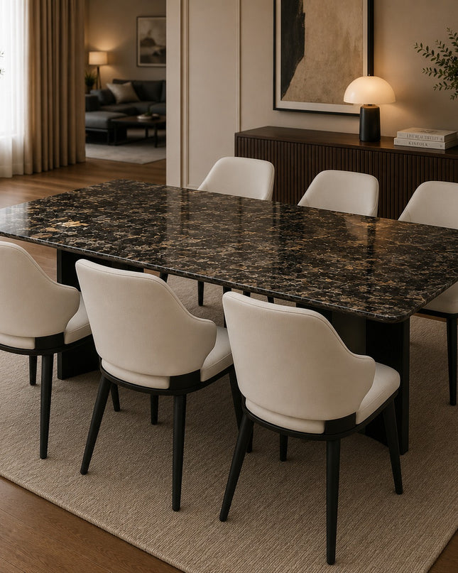 Isla 7Pce Dining Set W/ Barton Chairs
