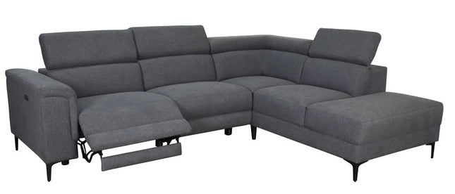 Jenna Right Chaise - Dark Grey
