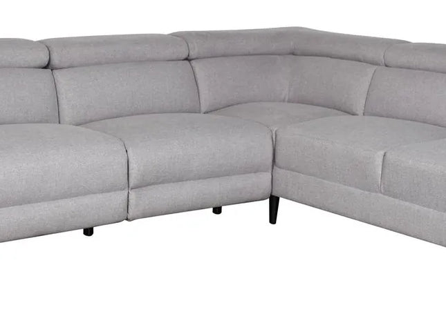 Jenna Right Chaise - Light Grey