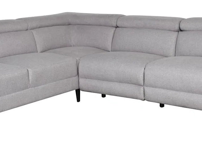 Jenna Left Chaise - Light Grey