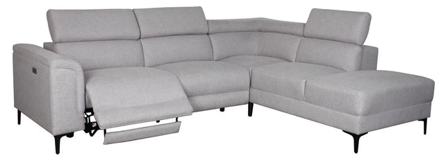 Jenna Right Chaise - Light Grey