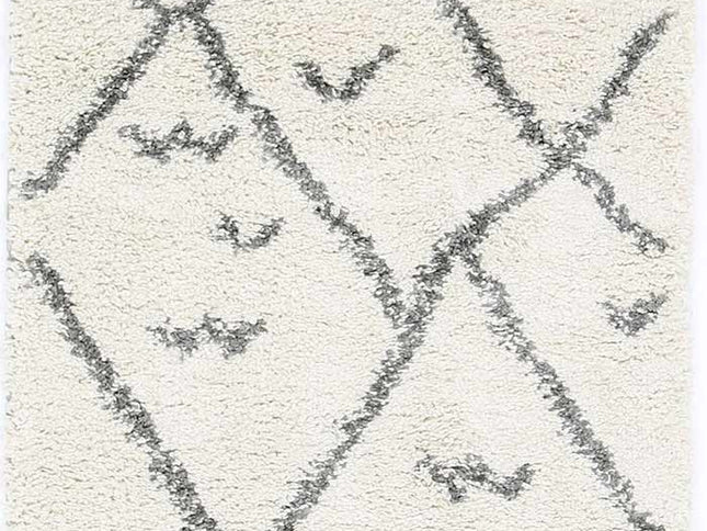 Kasbah Mizzie Tribal Cream Grey Rug